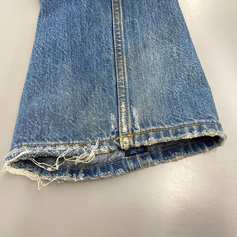 【中古品】【メンズ】 WASH 008A2 BUTTON FLY DAMAGE VIKER PANTS ボタン フライ ダメージ バイカー パンツ ボトムス 152-260319-yn-06-izu サイズ：32×32 カラー：インディゴ 万代Net店