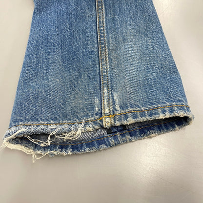 【中古品】【メンズ】 WASH 008A2 BUTTON FLY DAMAGE VIKER PANTS ボタン フライ ダメージ バイカー パンツ ボトムス 152-260319-yn-06-izu サイズ：32×32 カラー：インディゴ 万代Net店