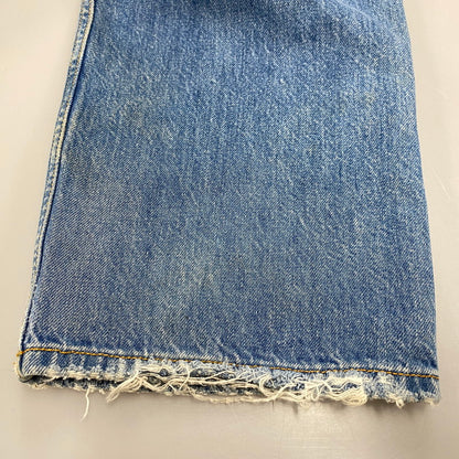【中古品】【メンズ】 WASH 008A2 BUTTON FLY DAMAGE VIKER PANTS ボタン フライ ダメージ バイカー パンツ ボトムス 152-260319-yn-06-izu サイズ：32×32 カラー：インディゴ 万代Net店
