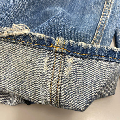 【中古品】【メンズ】 WASH 008A2 BUTTON FLY DAMAGE VIKER PANTS ボタン フライ ダメージ バイカー パンツ ボトムス 152-260319-yn-06-izu サイズ：32×32 カラー：インディゴ 万代Net店