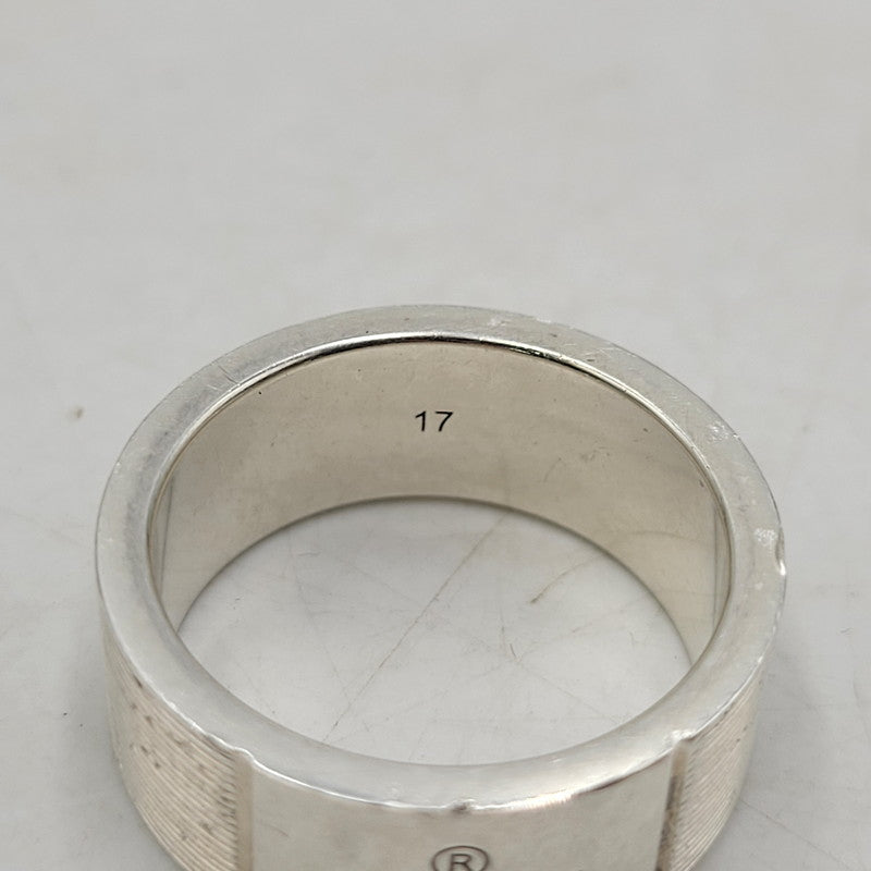 【中古品】【メンズ/レディース】 AG925 LOGO RING ロゴ リング 指輪 182-260315-kh-03-izu サイズ：17 カラー：シルバー 万代Net店