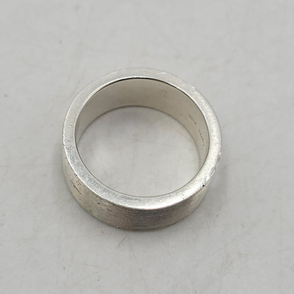 【中古品】【メンズ/レディース】 AG925 LOGO RING ロゴ リング 指輪 182-260315-kh-03-izu サイズ：17 カラー：シルバー 万代Net店