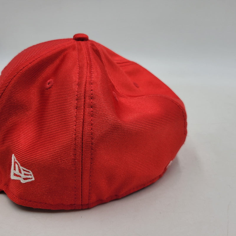 【中古品】【メンズ/レディース】 SUPREME×NEWERA シュプリーム × ニューエラ DAZZLE BOX LOGO 59FIFTY BB CAP ダズール ボックス ロゴ BB キャップ 帽子 185-260316-yn-04-izu サイズ：7 3/8(58.7cm) カラー：レッド 万代Net店