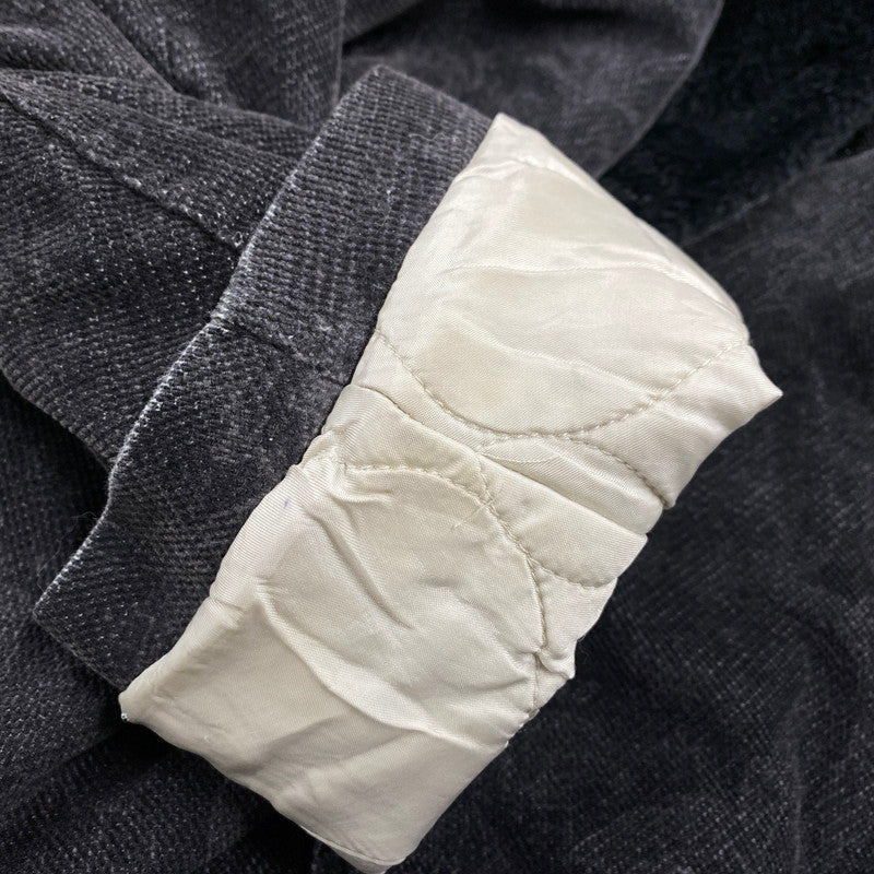 【中古品】【メンズ】 Needles ニードルス RANCH COAT DOBBY CORDUROY PAISLEY PRINT DI050 ランチコート ドビーコーデュロイ ペイズリープリント 140-260315-as-11-izu サイズ：M カラー：ブラック 万代Net店