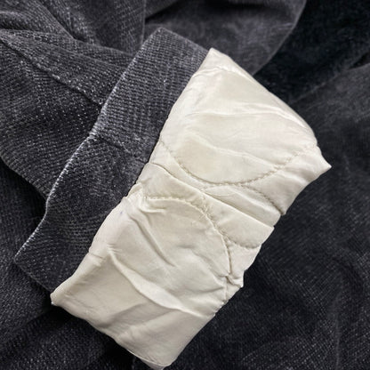 【中古品】【メンズ】 Needles ニードルス RANCH COAT DOBBY CORDUROY PAISLEY PRINT DI050 ランチコート ドビーコーデュロイ ペイズリープリント 140-260315-as-11-izu サイズ：M カラー：ブラック 万代Net店