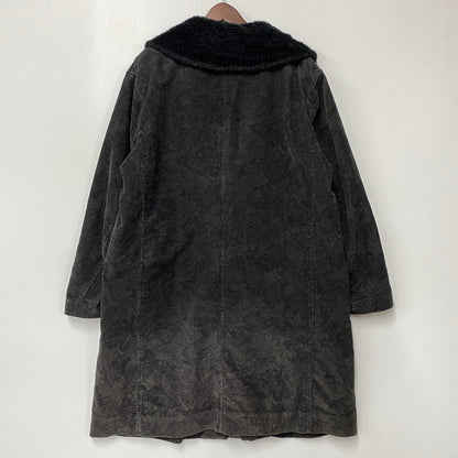 【中古品】【メンズ】 Needles ニードルス RANCH COAT DOBBY CORDUROY PAISLEY PRINT DI050 ランチコート ドビーコーデュロイ ペイズリープリント 140-260315-as-11-izu サイズ：M カラー：ブラック 万代Net店