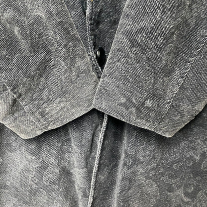 【中古品】【メンズ】 Needles ニードルス RANCH COAT DOBBY CORDUROY PAISLEY PRINT DI050 ランチコート ドビーコーデュロイ ペイズリープリント 140-260315-as-11-izu サイズ：M カラー：ブラック 万代Net店