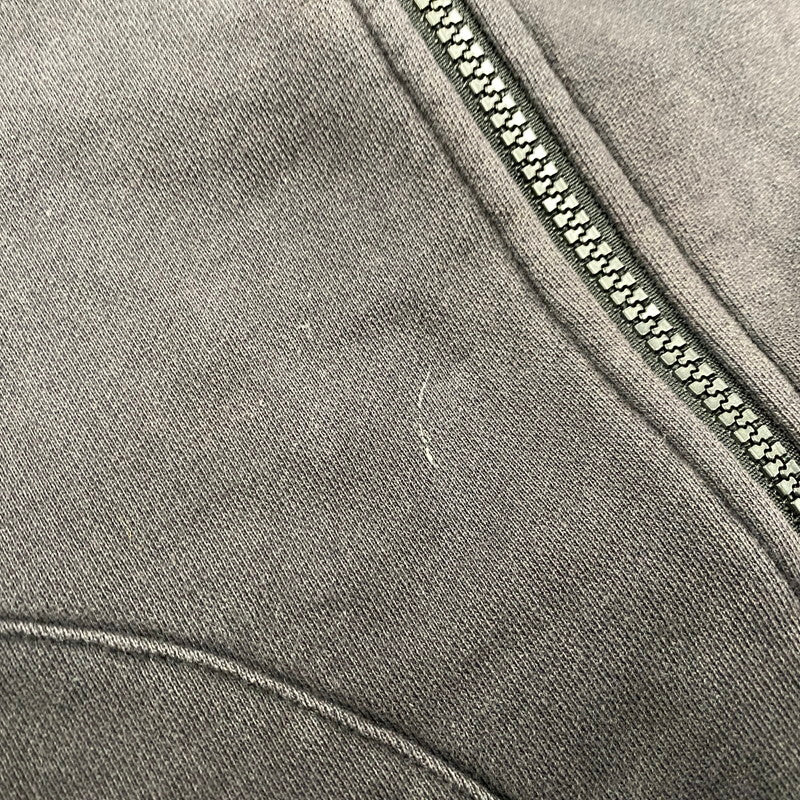 【現状渡し品】【メンズ】 OLD STUSSY AUTHENTIC オールド ステューシー オーセンティック ZIP UP HOODED SWEATSHIRT ジップアップ フーデッド スウェットシャツ パーカー 142-260315-as-03-izu サイズ：M カラー：ブラック系 万代Net店
