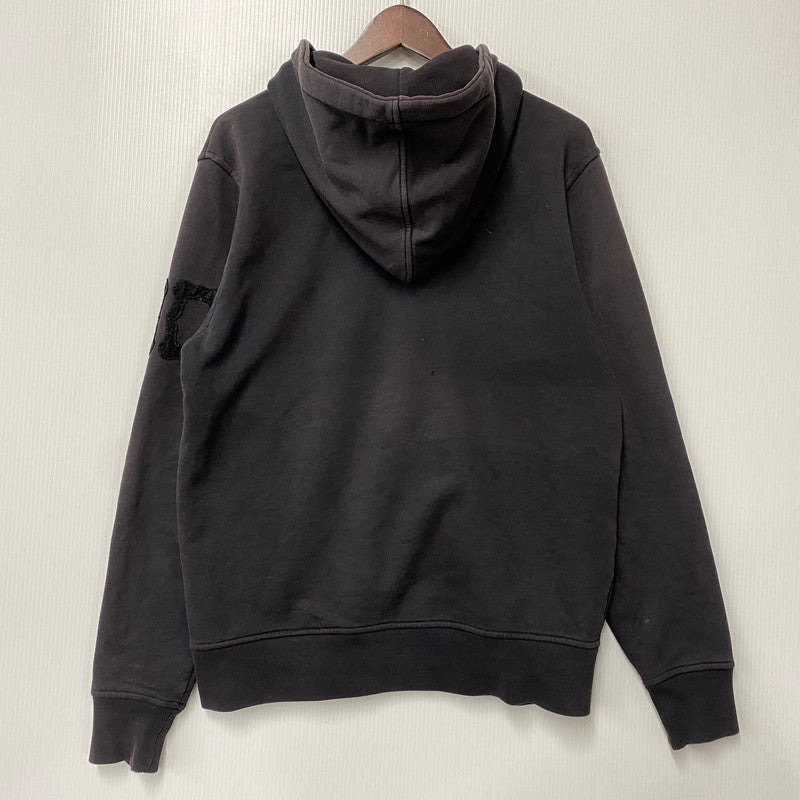 【現状渡し品】【メンズ】 OLD STUSSY AUTHENTIC オールド ステューシー オーセンティック ZIP UP HOODED SWEATSHIRT ジップアップ フーデッド スウェットシャツ パーカー 142-260315-as-03-izu サイズ：M カラー：ブラック系 万代Net店