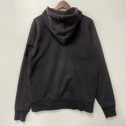 【現状渡し品】【メンズ】 OLD STUSSY AUTHENTIC オールド ステューシー オーセンティック ZIP UP HOODED SWEATSHIRT ジップアップ フーデッド スウェットシャツ パーカー 142-260315-as-03-izu サイズ：M カラー：ブラック系 万代Net店