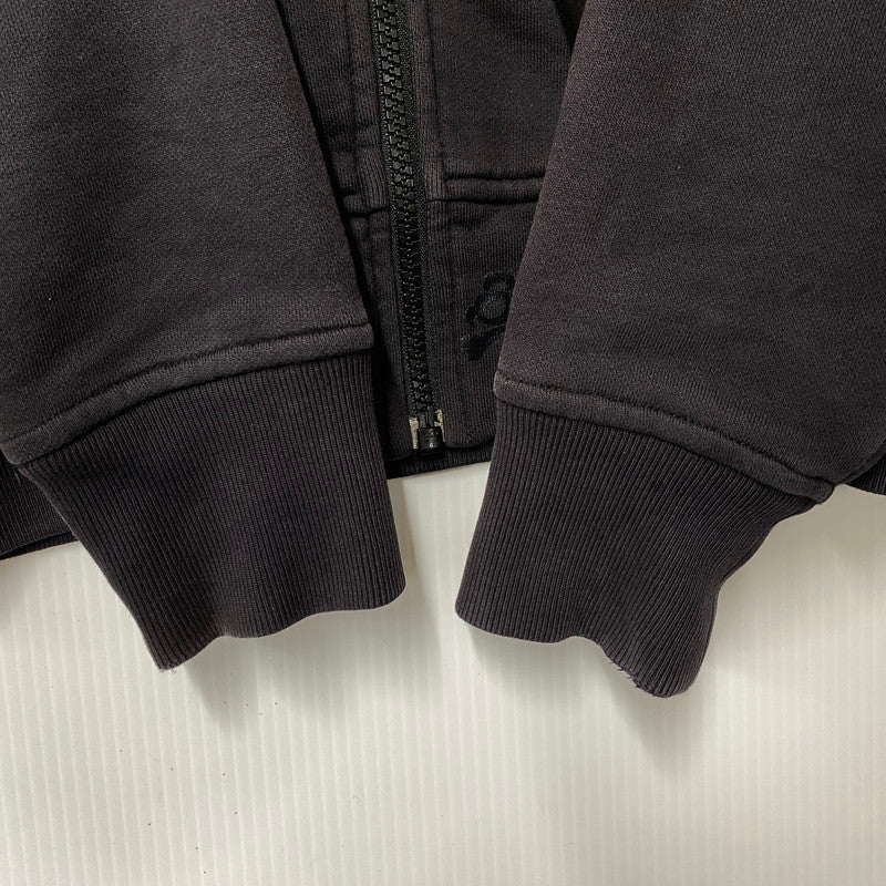 【現状渡し品】【メンズ】 OLD STUSSY AUTHENTIC オールド ステューシー オーセンティック ZIP UP HOODED SWEATSHIRT ジップアップ フーデッド スウェットシャツ パーカー 142-260315-as-03-izu サイズ：M カラー：ブラック系 万代Net店