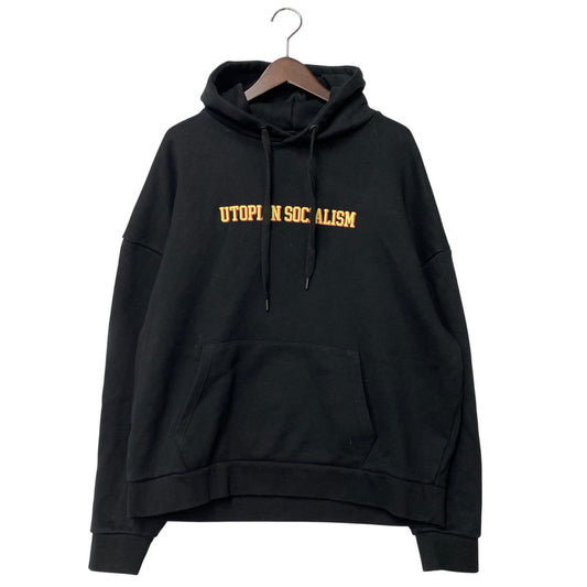 【中古品】【メンズ】 GENZAI ゲンザイ GZ1063 UTOPIAN HOODIE NO.2 ユートピア フーディー パーカー トップス 142-260319-yn-09-izu サイズ：L カラー：ブラック 万代Net店
