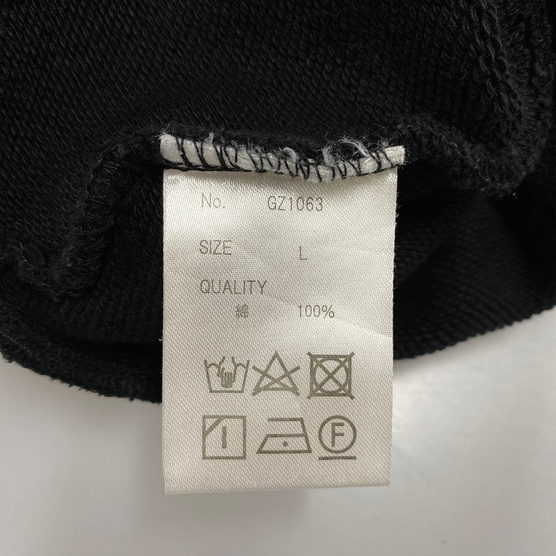 【中古品】【メンズ】 GENZAI ゲンザイ GZ1063 UTOPIAN HOODIE NO.2 ユートピア フーディー パーカー トップス 142-260319-yn-09-izu サイズ：L カラー：ブラック 万代Net店