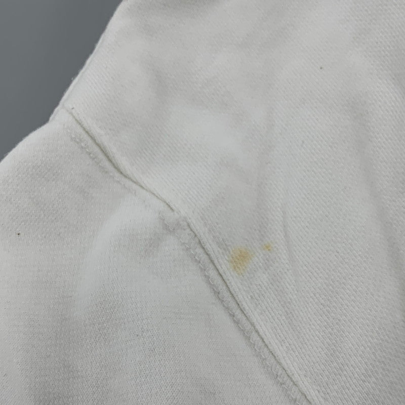【中古品】【メンズ】 CONTRAST COLOR HALF ZIP HOODED SWEAT 101223012015 コントラストカラー ハーフジップ フーデッドスウェット パーカー 142-260319-as-18-izu サイズ：L カラー：ホワイト系 万代Net店