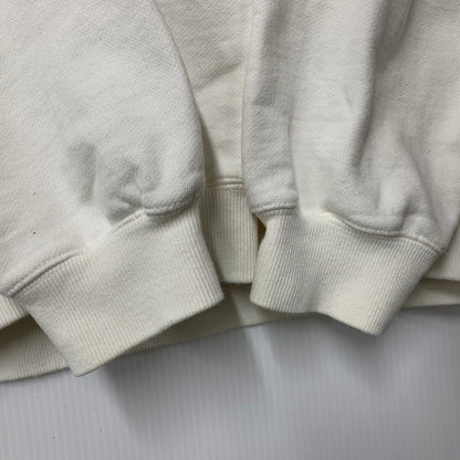 【中古品】【メンズ】 CONTRAST COLOR HALF ZIP HOODED SWEAT 101223012015 コントラストカラー ハーフジップ フーデッドスウェット パーカー 142-260319-as-18-izu サイズ：L カラー：ホワイト系 万代Net店