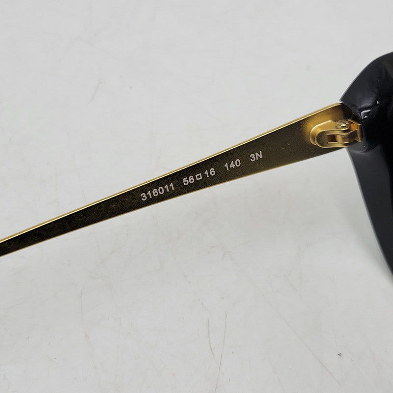 【中古品】【メンズ/レディース】 Michael Kors マイケルコース MK 2030 ADRIANNA II SUNGLASSES アドリアナ サングラス 203-260319-kh-14-izu サイズ：56口16-140 カラー：ブラック×ゴールド 万代Net店