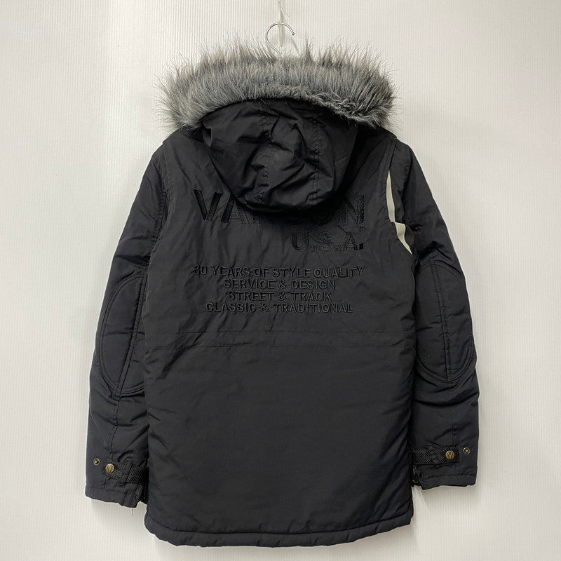 【中古品】【メンズ】 VS18109W N-3B NYLON JACKET ナイロン ジャケット アウター ブラック 145-260316-kh-06-izu サイズ：M カラー：ブラック 万代Net店