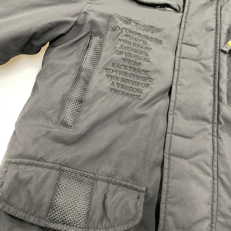 【中古品】【メンズ】 VS18109W N-3B NYLON JACKET ナイロン ジャケット アウター ブラック 145-260316-kh-06-izu サイズ：M カラー：ブラック 万代Net店