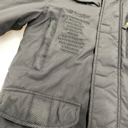 【中古品】【メンズ】 VS18109W N-3B NYLON JACKET ナイロン ジャケット アウター ブラック 145-260316-kh-06-izu サイズ：M カラー：ブラック 万代Net店