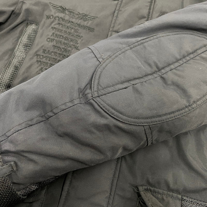 【中古品】【メンズ】 VS18109W N-3B NYLON JACKET ナイロン ジャケット アウター ブラック 145-260316-kh-06-izu サイズ：M カラー：ブラック 万代Net店