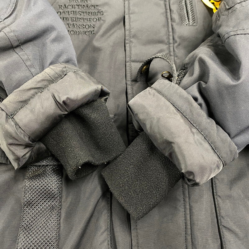【中古品】【メンズ】 VS18109W N-3B NYLON JACKET ナイロン ジャケット アウター ブラック 145-260316-kh-06-izu サイズ：M カラー：ブラック 万代Net店