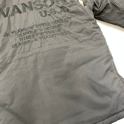 【中古品】【メンズ】 VS18109W N-3B NYLON JACKET ナイロン ジャケット アウター ブラック 145-260316-kh-06-izu サイズ：M カラー：ブラック 万代Net店