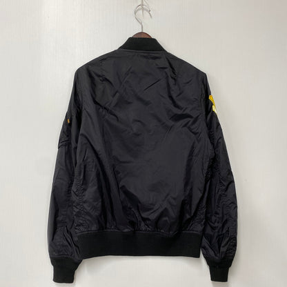 【中古品】【メンズ】 TA1224-101 FIGHTING EAGLE 58TH MA-1 FLIGHT JACKET ファインティング イーグル フライト ジャケット アウター 145-260316-kh-05-izu サイズ：M カラー：ブラック 万代Net店