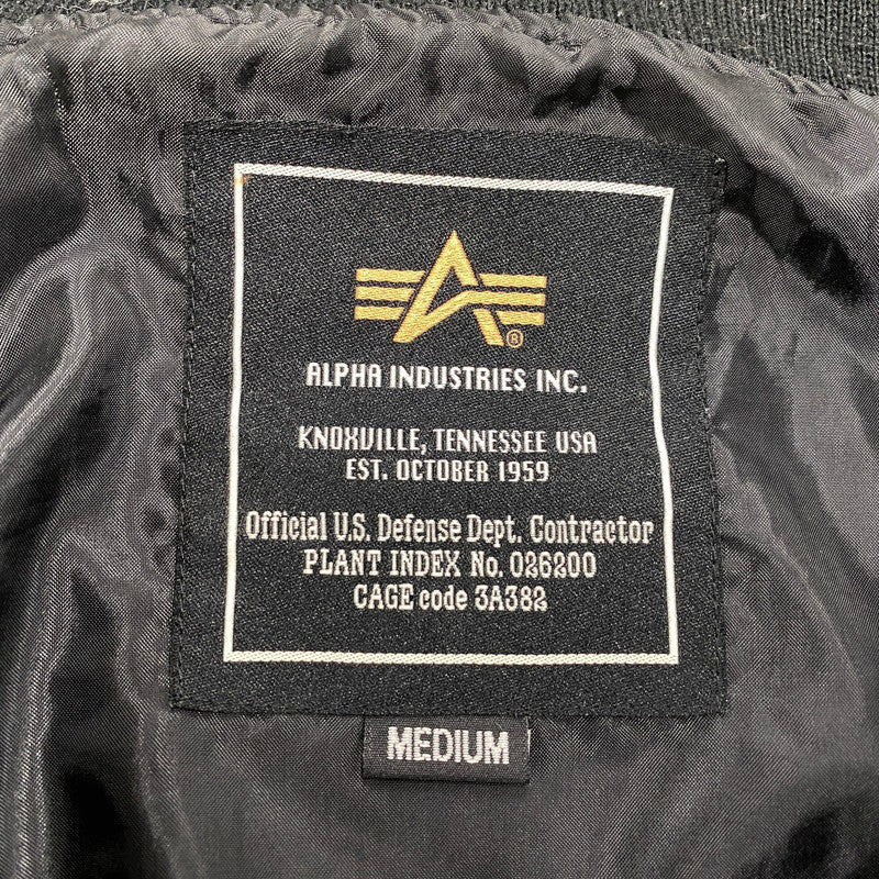 【中古品】【メンズ】 TA1224-101 FIGHTING EAGLE 58TH MA-1 FLIGHT JACKET ファインティング イーグル フライト ジャケット アウター 145-260316-kh-05-izu サイズ：M カラー：ブラック 万代Net店