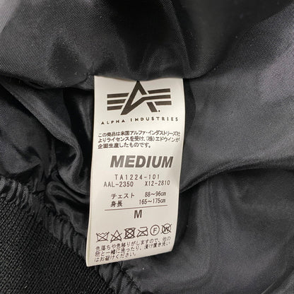 【中古品】【メンズ】 TA1224-101 FIGHTING EAGLE 58TH MA-1 FLIGHT JACKET ファインティング イーグル フライト ジャケット アウター 145-260316-kh-05-izu サイズ：M カラー：ブラック 万代Net店