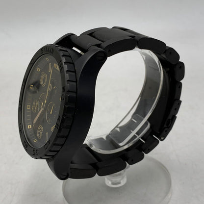 【中古品】【メンズ/レディース】 NIXON ニクソン 51-30 CHRONO CHRONOGRAPH QUARTZ クロノグラフ クォーツ 腕時計 時計 197-260603-kh-05-izu カラー：ブラック×ゴールド 万代Net店