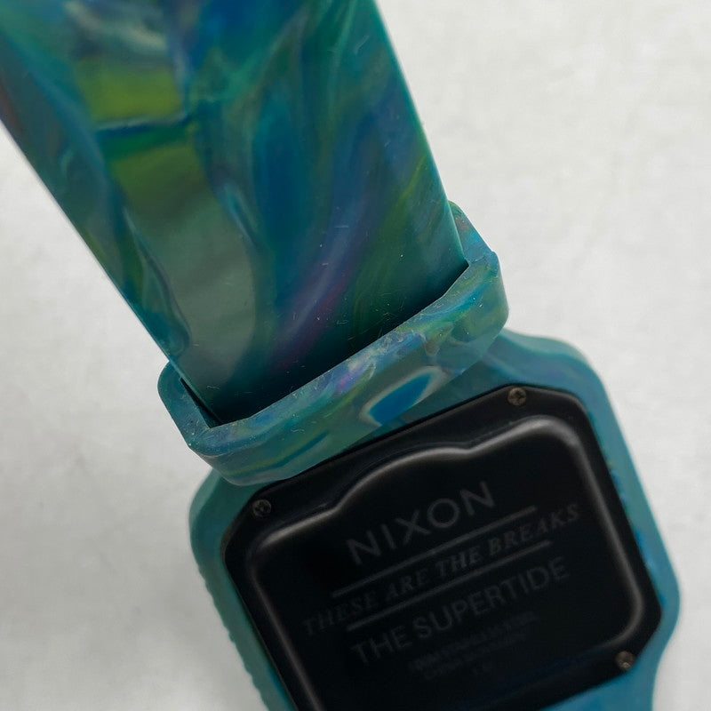 【中古品】【メンズ/レディース】 NIXON ニクソン NA3161610-00 SUPERTIDE MARBLE スーパータイド マーブル 時計 腕時計 197-260531-kh-03-izu カラー：マルチ 万代Net店