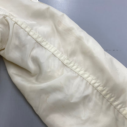【現状渡し品】【レディース】 MA-1 FLIGHT JACKET フライト ジャケットアウター 168-260316-kh-01-izu サイズ：M カラー：アイボリー 万代Net店