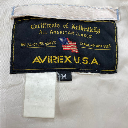 【現状渡し品】【レディース】 MA-1 FLIGHT JACKET フライト ジャケットアウター 168-260316-kh-01-izu サイズ：M カラー：アイボリー 万代Net店