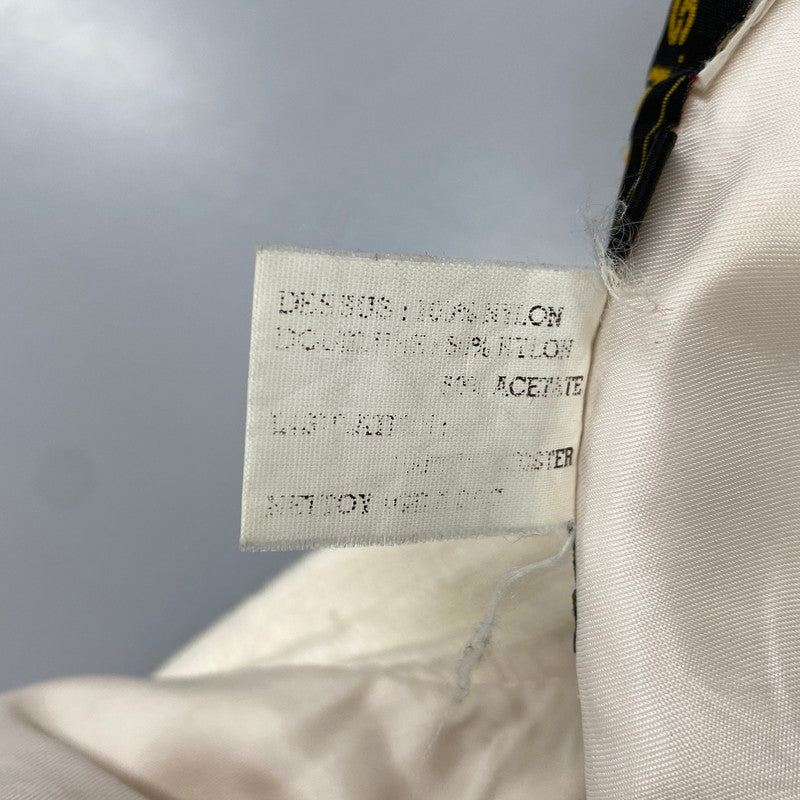 【現状渡し品】【レディース】 MA-1 FLIGHT JACKET フライト ジャケットアウター 168-260316-kh-01-izu サイズ：M カラー：アイボリー 万代Net店