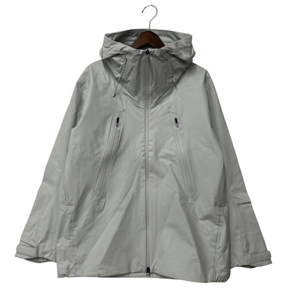 【中古美品】【メンズ】 DESCENTE ALLTERRAIN デサント オルテライン DU5FWBA2M HARD SHELL JACKET ハードシェル ジャケット アウター 144-260316-kh-03-izu サイズ：O カラー：アイスグレー 万代Net店