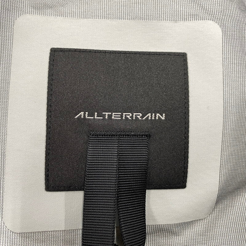 【中古美品】【メンズ】 DESCENTE ALLTERRAIN デサント オルテライン DU5FWBA2M HARD SHELL JACKET ハードシェル ジャケット アウター 144-260316-kh-03-izu サイズ：O カラー：アイスグレー 万代Net店