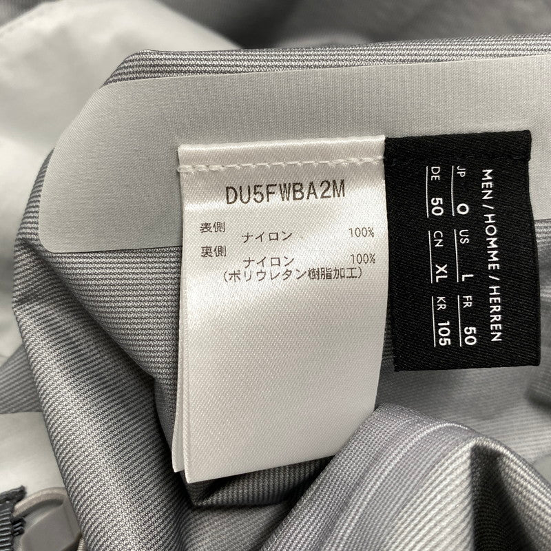 【中古美品】【メンズ】 DESCENTE ALLTERRAIN デサント オルテライン DU5FWBA2M HARD SHELL JACKET ハードシェル ジャケット アウター 144-260316-kh-03-izu サイズ：O カラー：アイスグレー 万代Net店