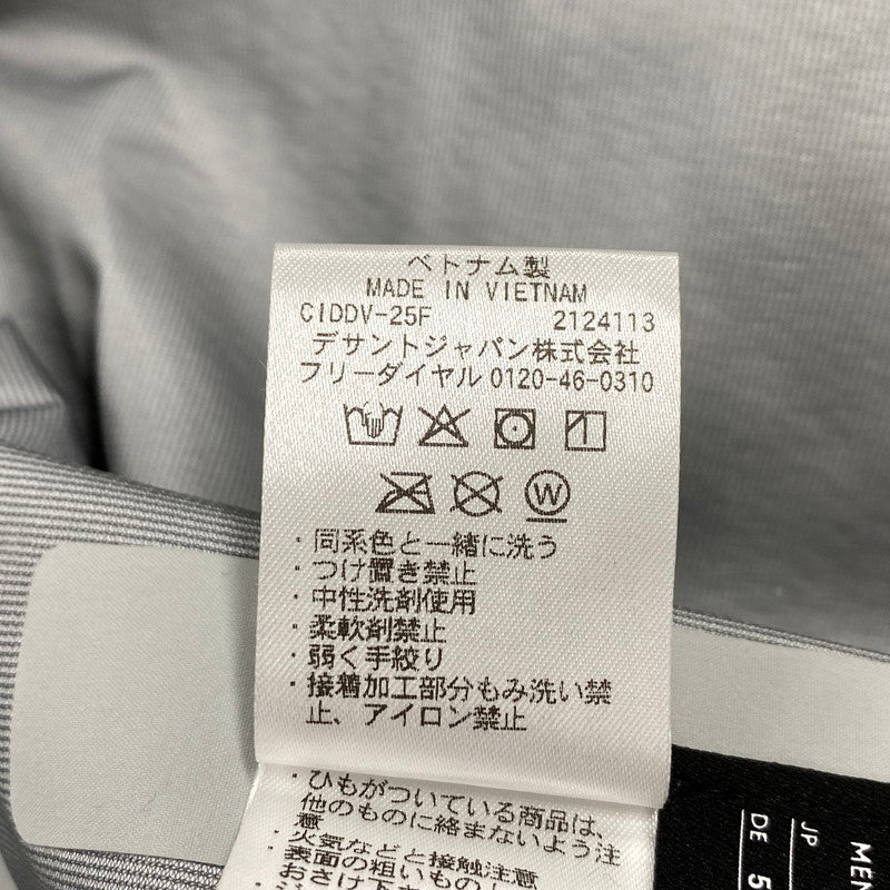 【中古美品】【メンズ】 DESCENTE ALLTERRAIN デサント オルテライン DU5FWBA2M HARD SHELL JACKET ハードシェル ジャケット アウター 144-260316-kh-03-izu サイズ：O カラー：アイスグレー 万代Net店