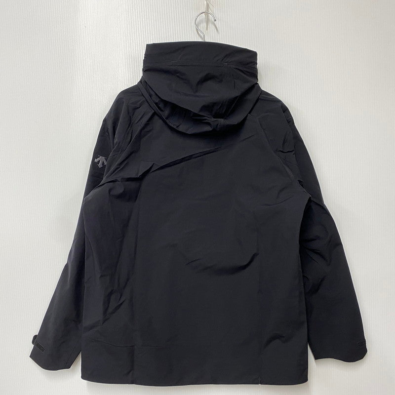 【中古美品】【メンズ】 DESCENTE ALLTERRAIN デサント オルテライン DU6SWBA1M HARDSHELL JACKET CREAS ハードシェル ジャケット クレアス アウター 144-260316-kh-04-izu サイズ：L カラー：ブラック 万代Net店