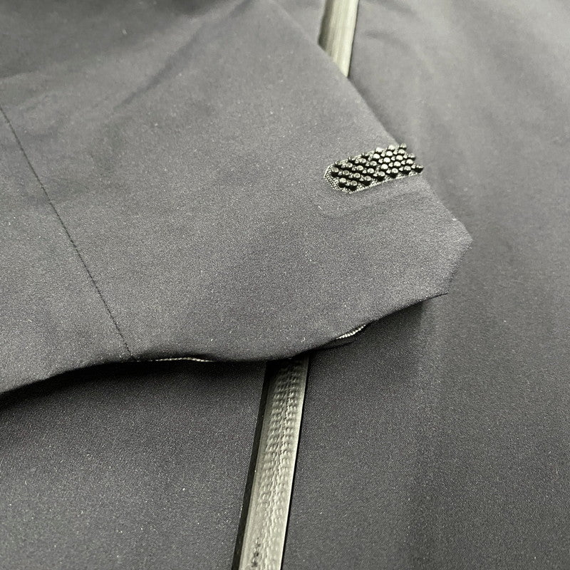 【中古美品】【メンズ】 DESCENTE ALLTERRAIN デサント オルテライン DU6SWBA1M HARDSHELL JACKET CREAS ハードシェル ジャケット クレアス アウター 144-260316-kh-04-izu サイズ：L カラー：ブラック 万代Net店