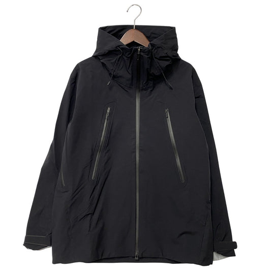 【中古美品】【メンズ】 DESCENTE ALLTERRAIN デサント オルテライン DU6SWBA1M HARDSHELL JACKET CREAS ハードシェル ジャケット クレアス アウター 144-260316-kh-04-izu サイズ：L カラー：ブラック 万代Net店