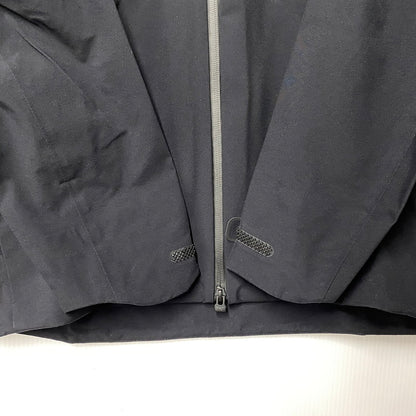 【中古美品】【メンズ】 DESCENTE ALLTERRAIN デサント オルテライン DU6SWBA1M HARDSHELL JACKET CREAS ハードシェル ジャケット クレアス アウター 144-260316-kh-04-izu サイズ：L カラー：ブラック 万代Net店