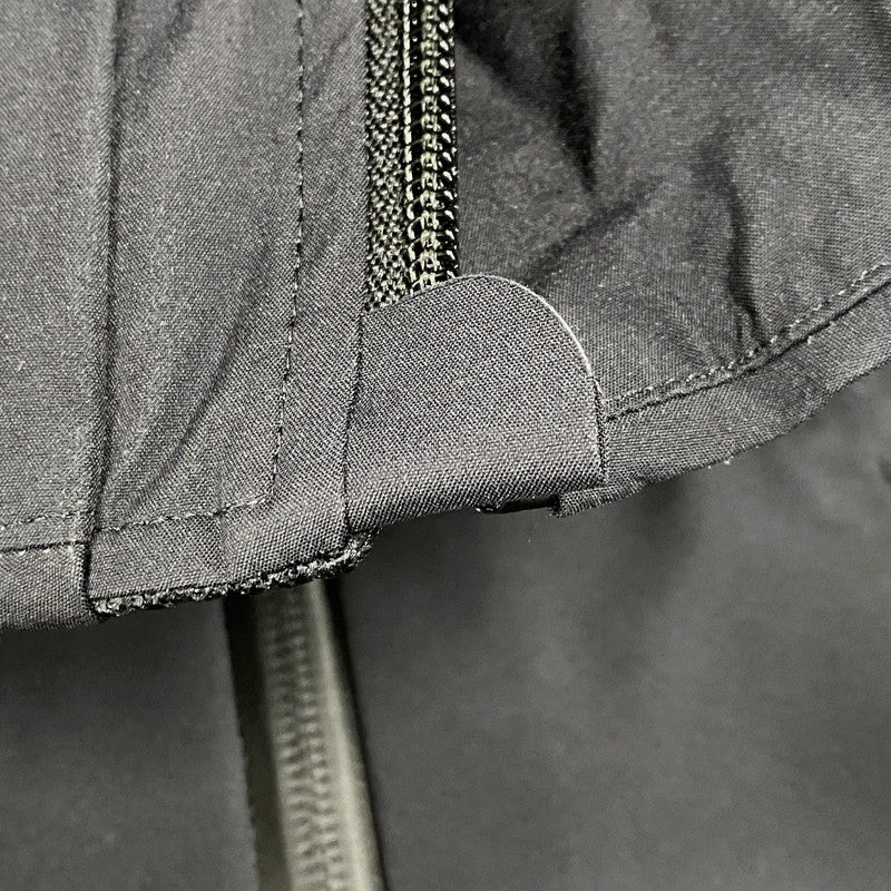 【中古美品】【メンズ】 DESCENTE ALLTERRAIN デサント オルテライン DU6SWBA1M HARDSHELL JACKET CREAS ハードシェル ジャケット クレアス アウター 144-260316-kh-04-izu サイズ：L カラー：ブラック 万代Net店