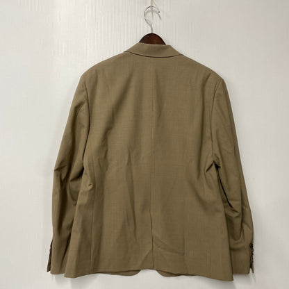 【中古品】【メンズ】 × DORMEUIL ドーメル SINGLE BREASTED JACKET シングル ブレスト ジャケット アウター 142-260316-kh-02-izu サイズ：L カラー：ブラウン 万代Net店
