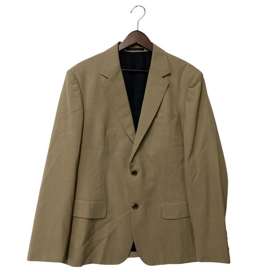 【中古品】【メンズ】 × DORMEUIL ドーメル SINGLE BREASTED JACKET シングル ブレスト ジャケット アウター 142-260316-kh-02-izu サイズ：L カラー：ブラウン 万代Net店