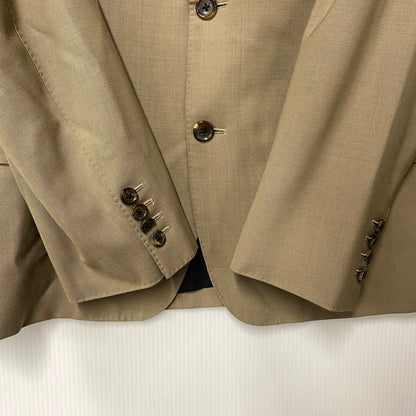 【中古品】【メンズ】 × DORMEUIL ドーメル SINGLE BREASTED JACKET シングル ブレスト ジャケット アウター 142-260316-kh-02-izu サイズ：L カラー：ブラウン 万代Net店
