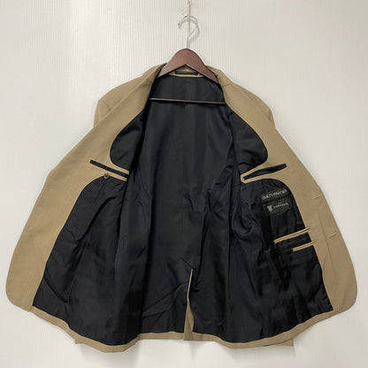 【中古品】【メンズ】 × DORMEUIL ドーメル SINGLE BREASTED JACKET シングル ブレスト ジャケット アウター 142-260316-kh-02-izu サイズ：L カラー：ブラウン 万代Net店