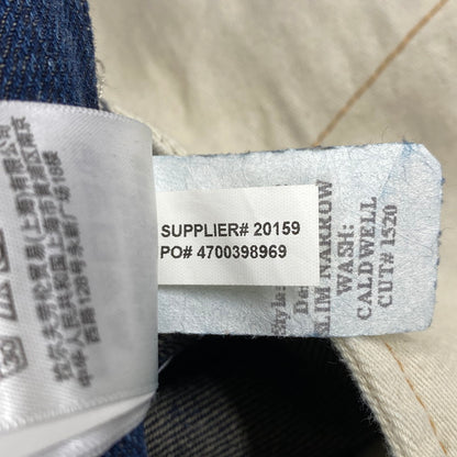 【中古品】【メンズ】 R164RB42 20159 SLIM NARROW SELVEDGE DENIM スリム ナロー セルビッチ デニム パンツ ボトムス 156-260316-kh-07-izu サイズ：30×30 カラー：インディゴ 万代Net店