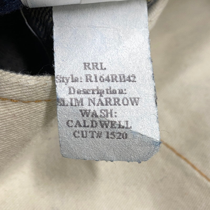 【中古品】【メンズ】 R164RB42 20159 SLIM NARROW SELVEDGE DENIM スリム ナロー セルビッチ デニム パンツ ボトムス 156-260316-kh-07-izu サイズ：30×30 カラー：インディゴ 万代Net店