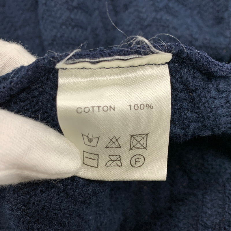 【中古品】【メンズ】 COTTON CARDIGAN コットン カーディガン トップス ニット 142-260323-ya-02-izu サイズ：M カラー：NAVY 万代Net店
